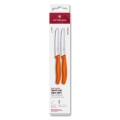 Victorinox - SWISS CLASSIC vihannesveitset 11 cm, 2 kpl, oranssi
