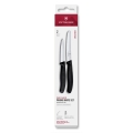 Victorinox - SWISS CLASSIC vihannesveitsisarja, 2 kpl, musta