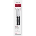 Victorinox - SWISS CLASSIC vihannesveitsisetti 11 cm, 2 kpl, musta