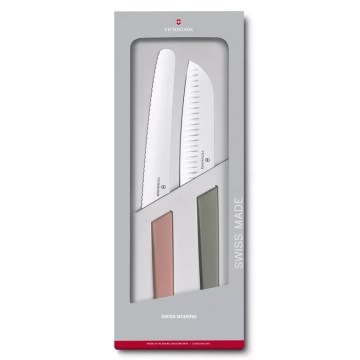 Victorinox - SWISS MODERN 2-osainen monivärinen keittiöveitsisarja