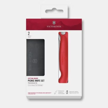 Victorinox - Taskuveitsi SWISS CLASSIC 11 cm punainen + pieni leikkuulauta