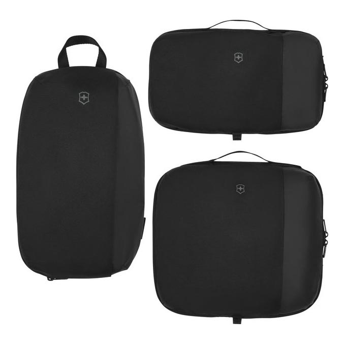 Victorinox - Travel Essentials -matkapakkaussarja 3 kpl musta