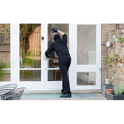 Video ovikello liiketunnistimella Full HD 1080p IP65 Wi-Fi valkoinen + speaker