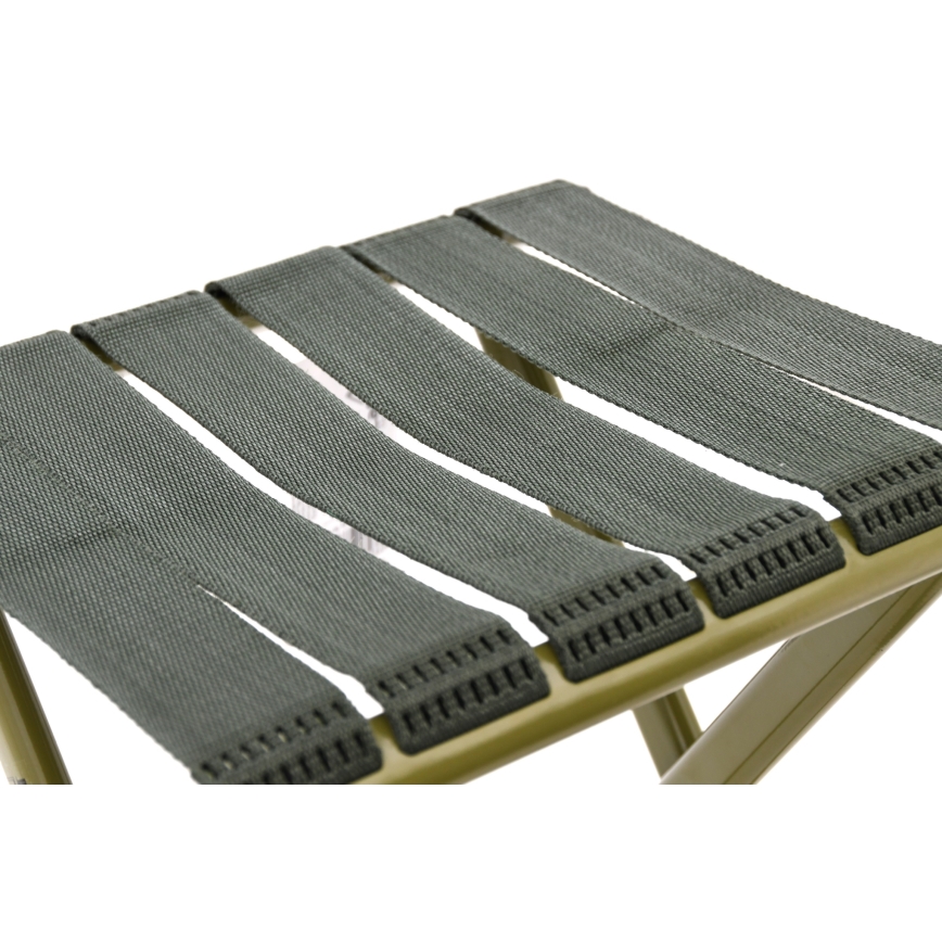 Vihreä kokoontaittuva retkeilytuoli