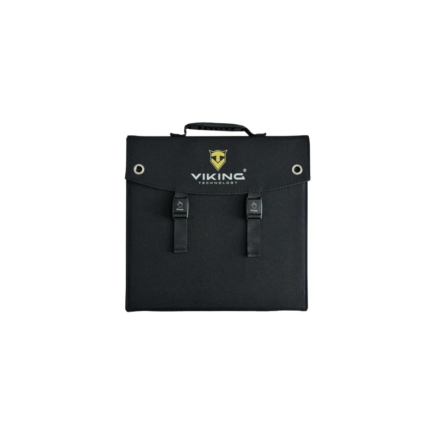 Viking - Aurinkopaneeli USB Power Delivery 60W/20V IPX4 musta