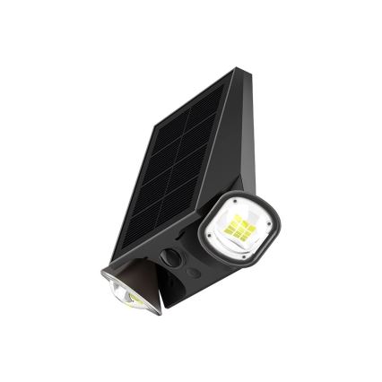 Viking - LED-himmennettävä aurinkokäyttöinen taipuisa seinävalaisin anturilla LED/1,3W/3,7V IP44 4000K 2000 mAh