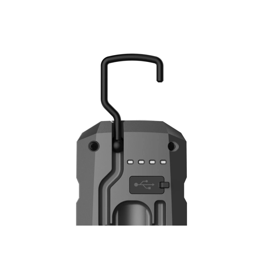 Viking - himmennettävä ja ladattava LED-taskulamppu LED/5V IPX6 400 lm 2200 mAh