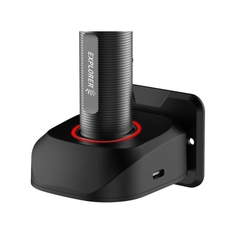 Viking - himmennettävä ladattava LED-taskulamppu LED/5V IPX3 600 lm 2600 mAh