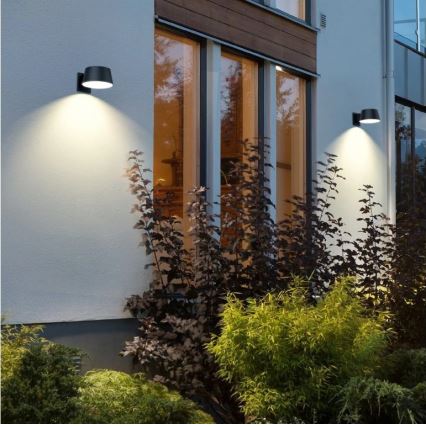 Viking - himmennettävä aurinkokennolla varustettu seinävalaisin anturilla LED/1W/3,7V IP44 4000K 2000 mAh