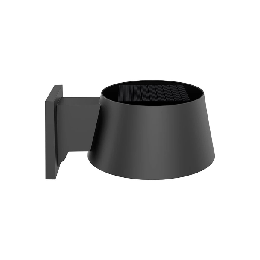 Viking - himmennettävä aurinkokennolla varustettu seinävalaisin anturilla LED/1W/3,7V IP44 4000K 2000 mAh