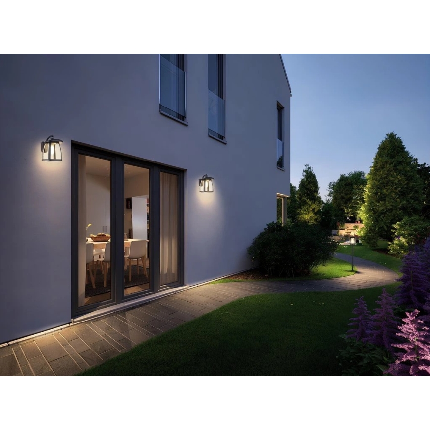 Viking - himmennettävä aurinkokäyttöinen LED-seinävalaisin LED/2W/3,7V IP54 4000K 2000 mAh