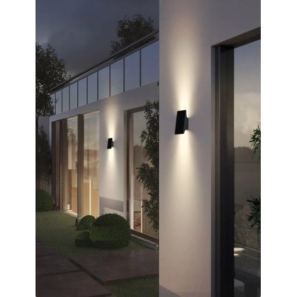 Viking - himmennettävä LED-aurinkokennolla varustettu seinävalaisin LED/1,5W/3,7V IP65 4000K 2000 mAh