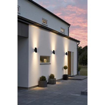 Viking - himmennettävä LED-aurinkokennolla varustettu seinävalaisin LED/1,5W/3,7V IP65 4000K 2000 mAh