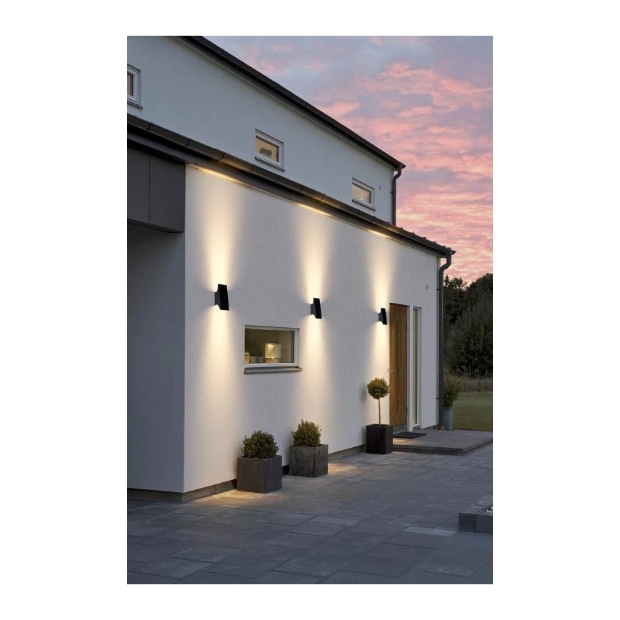 Viking - himmennettävä LED-aurinkokennolla varustettu seinävalaisin LED/1,5W/3,7V IP65 4000K 2000 mAh