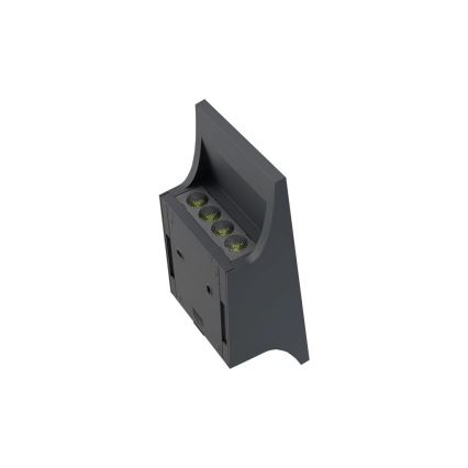 Viking - himmennettävä LED-aurinkokennolla varustettu seinävalaisin LED/1,5W/3,7V IP65 4000K 2000 mAh