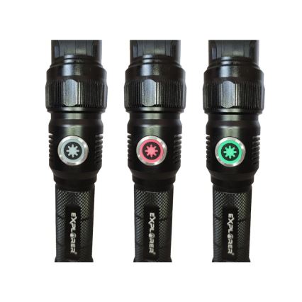 Viking - himmennettävä LED-taskulamppu, ladattava, 5V, IPX4, 1200 lm, 5000 mAh