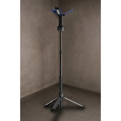 Viking - Ladattava LED-työvalo jalustalla 3xLED/5V IPX4 4500 lm 4000 mAh