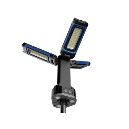 Viking - Ladattava LED-työvalo jalustalla 3xLED/5V IPX4 4500 lm 4000 mAh