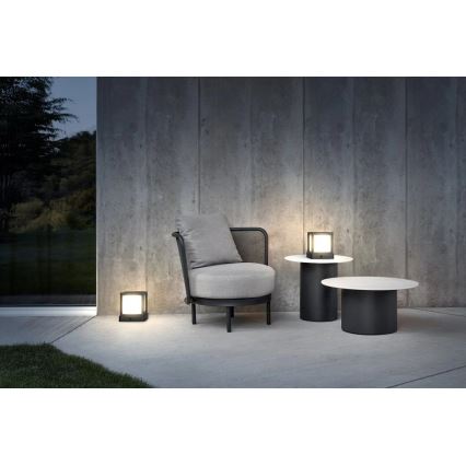 Viking - LED-aurinkokennovalo anturilla LED/1,4W/3,7V IP54 4000K 2000 mAh