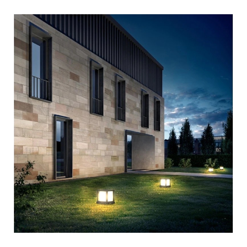 Viking - LED-aurinkokennovalo anturilla LED/1,4W/3,7V IP54 4000K 2000 mAh