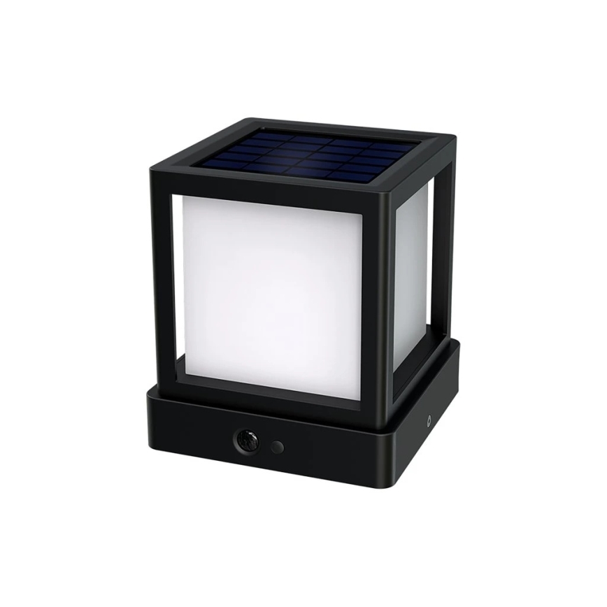 Viking - LED-aurinkokennovalo anturilla LED/1,4W/3,7V IP54 4000K 2000 mAh