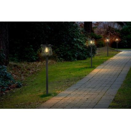 Viking - LED aurinkolamppu tunnistimella LED/2W/3,7V IP54 4000K 2000 mAh