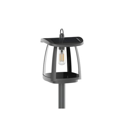 Viking - LED aurinkolamppu tunnistimella LED/2W/3,7V IP54 4000K 2000 mAh