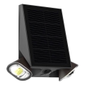 Viking - LED-himmennettävä aurinkokäyttöinen taipuisa seinävalaisin anturilla LED/1,3W/3,7V IP44 4000K 2000 mAh