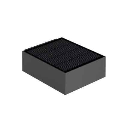Viking - LED himmennettävä aurinkokennolla toimiva seinävalaisin anturilla LED/2W/3,7V IP65 4000K 2000 mAh