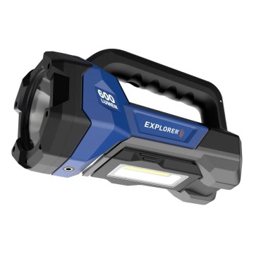 Viking - LED-himmennettävä ladattava taskulamppu LED/5V IPX4 1000 lm 8000 mAh