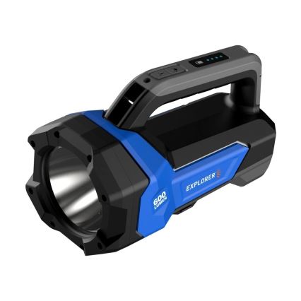 Viking - LED-himmennettävä ladattava taskulamppu LED/5V IPX4 1000 lm 8000 mAh