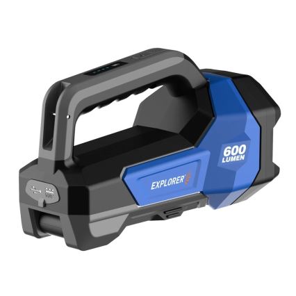 Viking - LED-himmennettävä ladattava taskulamppu LED/5V IPX4 1000 lm 8000 mAh