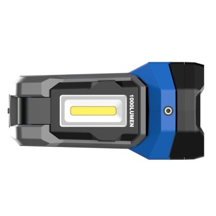 Viking - LED-himmennettävä ladattava taskulamppu LED/5V IPX4 1000 lm 8000 mAh