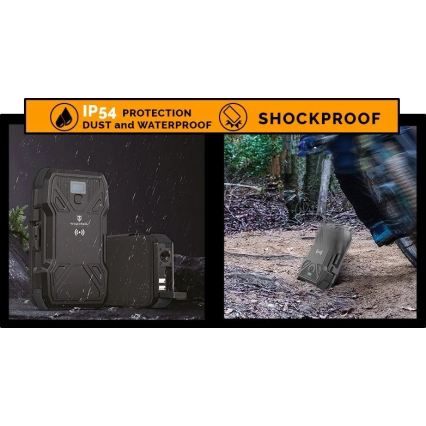 Viking - varavirtalähde LED-taskulampulla, langattomalla latauksella ja aurinkopaneelilla Power Delivery 22,5W/20000 mAh