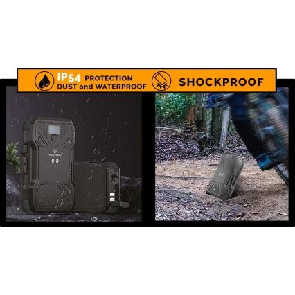 Viking – powerbank LED-taskulampulla, langattomalla latauksella ja aurinkopaneelilla, Power Delivery 22,5 W / 30 000 mAh