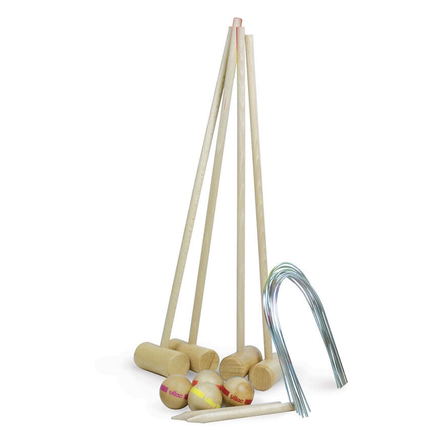 Vilac - Croquet kohteelle 4 players kanssa bag