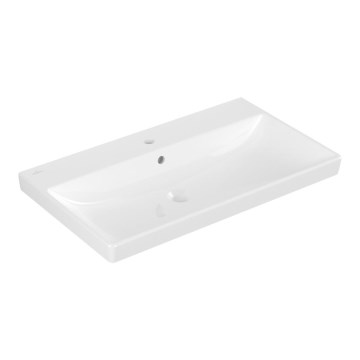 Villeroy & Boch 41568001 - Seinään asennettava pesuallas AVENTO 80x47 cm keramiikka/valkoinen