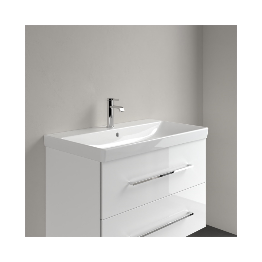 Villeroy & Boch 41568001 - Seinään asennettava pesuallas AVENTO 80x47 cm keramiikka/valkoinen