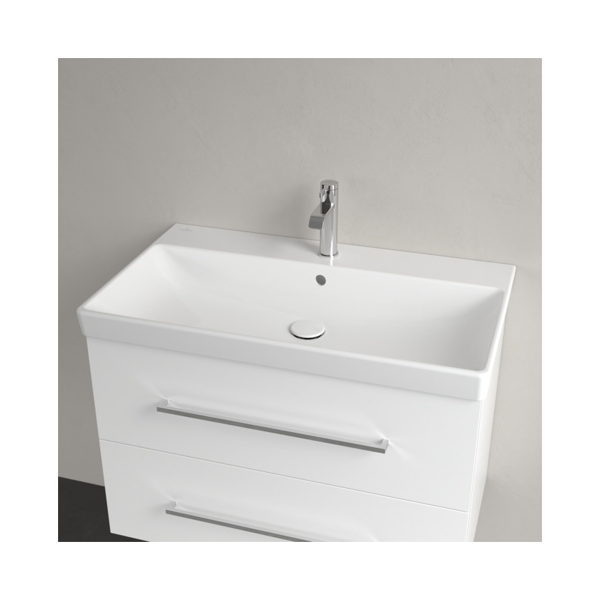 Villeroy & Boch 41568001 - Seinään asennettava pesuallas AVENTO 80x47 cm keramiikka/valkoinen