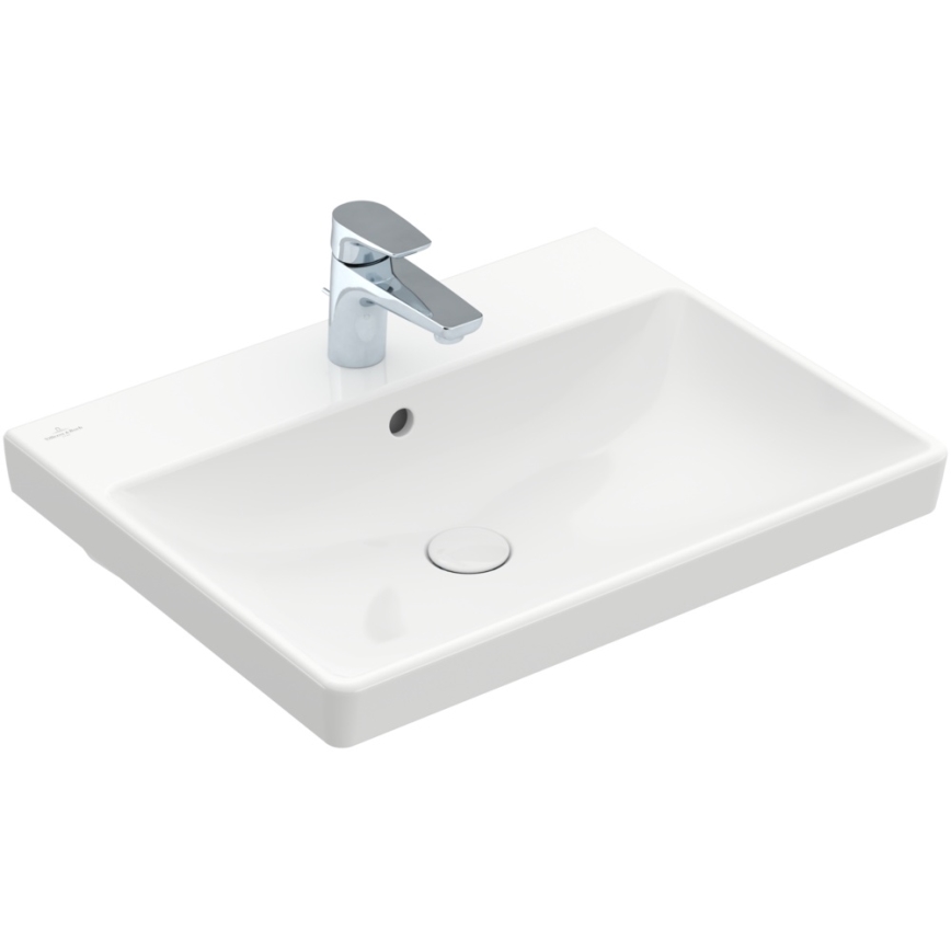 Villeroy & Boch 41586001 - Seinään asennettava pesuallas AVENTO 60x47 cm keramiikka/valkoinen