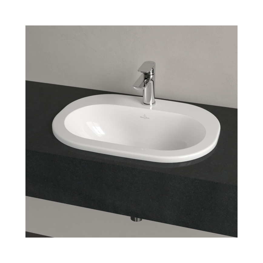Villeroy & Boch 416156R1 - Upotettava pesuallas O.NOVO 56x41 cm keraaminen/valkoinen