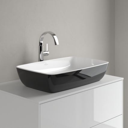 Villeroy & Boch 417258BCT8 - ARTIS 58x38,5 cm tason päälle asennettava pesuallas, keramiikka/musta