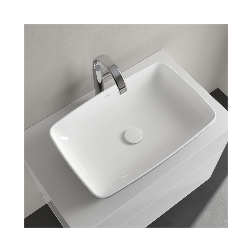 Villeroy & Boch 417258BCT8 - ARTIS 58x38,5 cm tason päälle asennettava pesuallas, keramiikka/musta