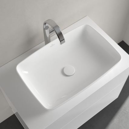 Villeroy & Boch 417258R1 - Tasoon asennettava ARTIS-pesuallas 58x38,5 cm keramiikka/valkoinen