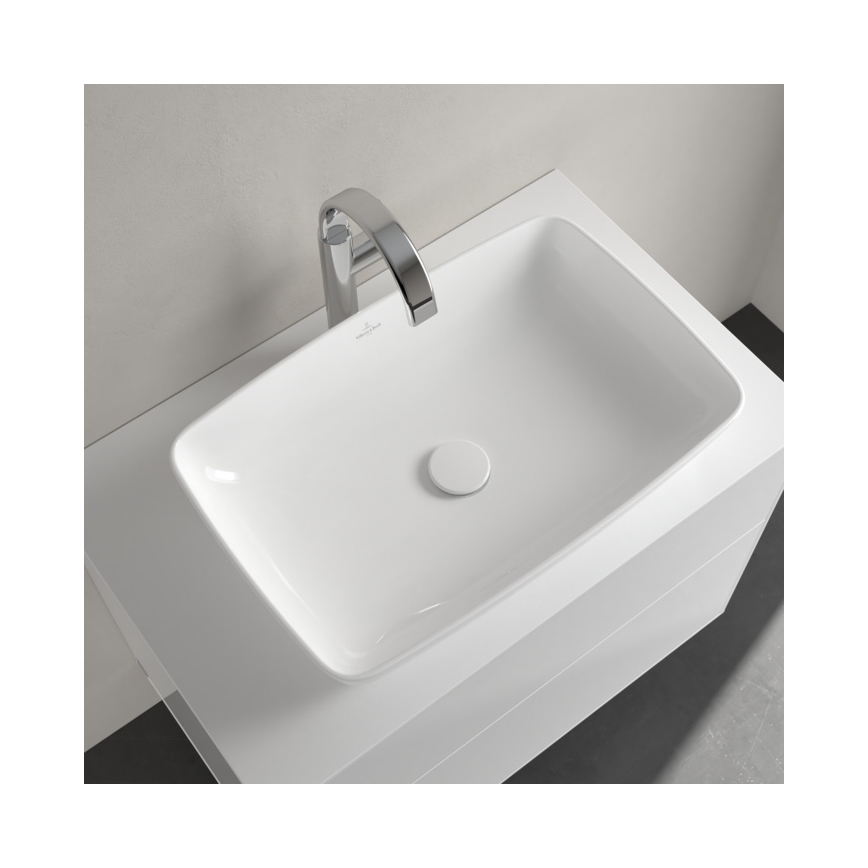 Villeroy & Boch 417258R1 - Tasoon asennettava ARTIS-pesuallas 58x38,5 cm keramiikka/valkoinen