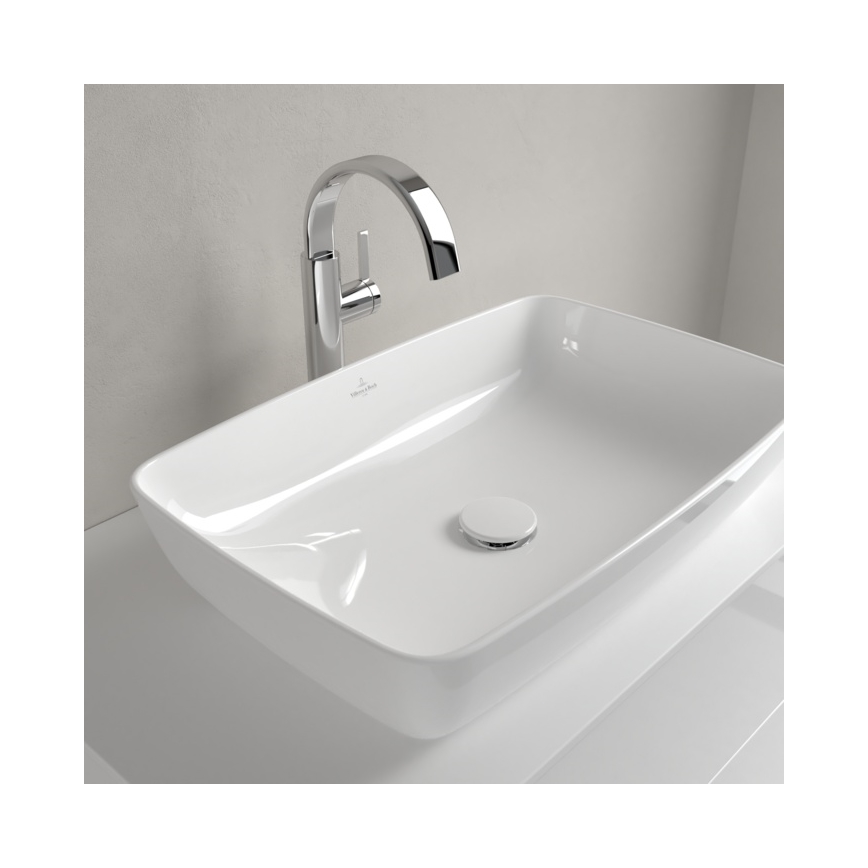 Villeroy & Boch 417258R1 - Tasoon asennettava ARTIS-pesuallas 58x38,5 cm keramiikka/valkoinen
