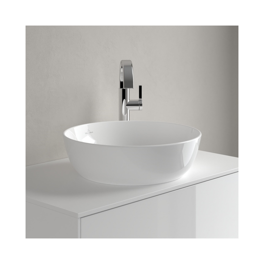 Villeroy & Boch 417943R1 - ARTIS-pöytätason pesuallas Ø 43 cm keramiikka/valkoinen