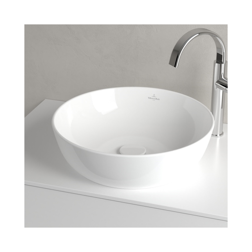 Villeroy & Boch 417943R1 - ARTIS-pöytätason pesuallas Ø 43 cm keramiikka/valkoinen