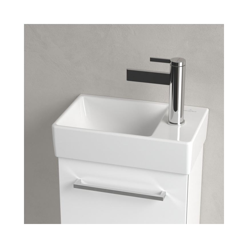 Villeroy & Boch 43003L01 - Seinään asennettava pesuallas AVENTO 36x22 cm keraaminen/valkoinen