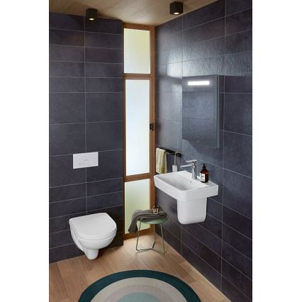 Villeroy & Boch 43445001 - Seinään asennettava pesuallas O.NOVO 50x37 cm keraaminen/valkoinen
